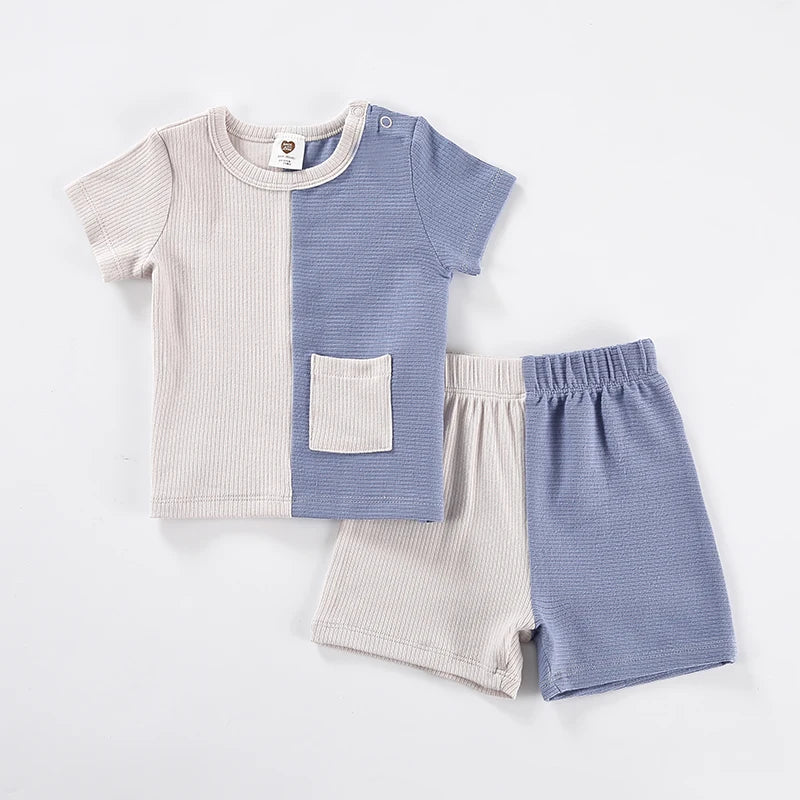 Bay Ryker 2pcs set ribbed clothes (12M - 5Y)