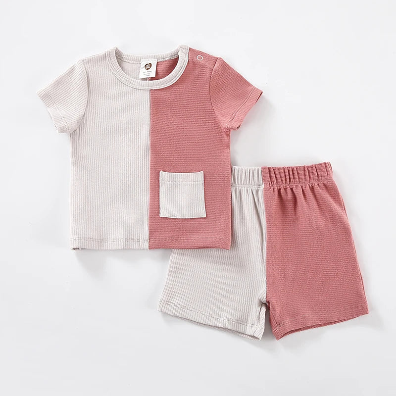 Bay Ryker 2pcs set ribbed clothes (12M - 5Y)