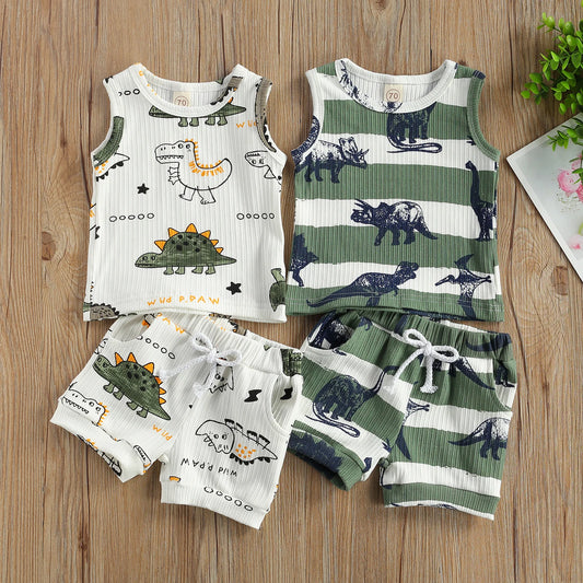 Baby Justin 2Pcs Summer Tracksuit (6M - 3Y)