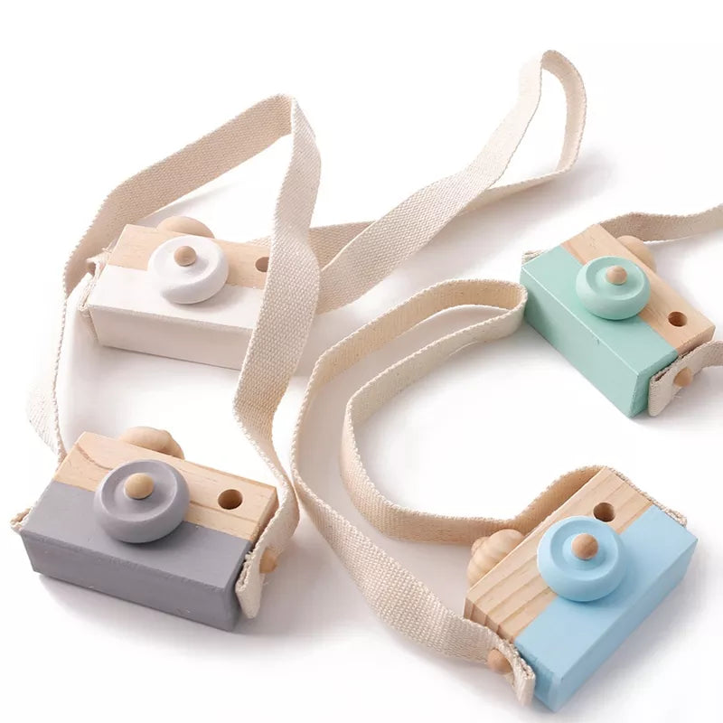 Wooden Fashion Camera Baby Toys