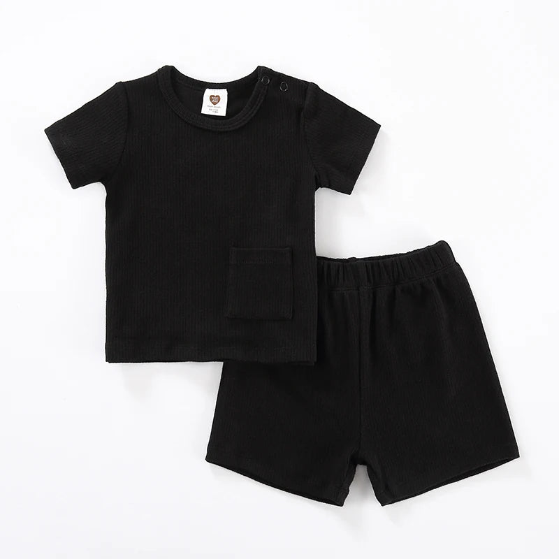 Bay Ryker 2pcs set ribbed clothes (12M - 5Y)