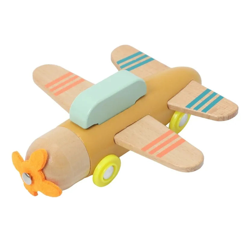 Cartoon Simulation Transportation Airplane For Baby