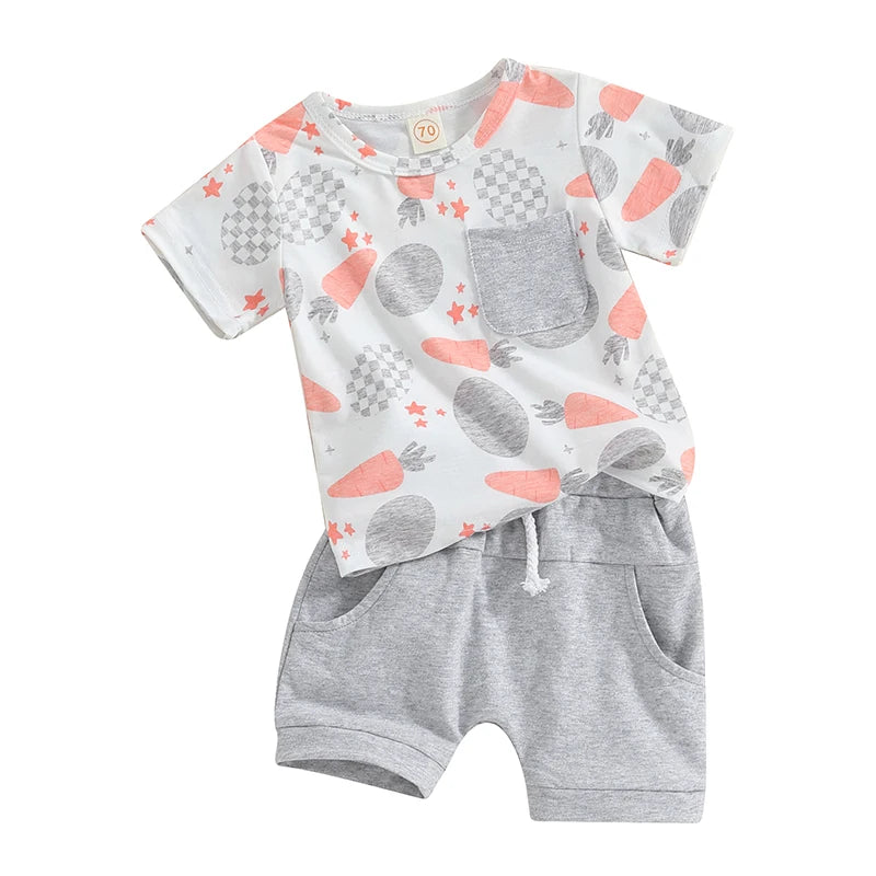 Baby Kevin 2Pcs Clothes Set (6M - 3Y)