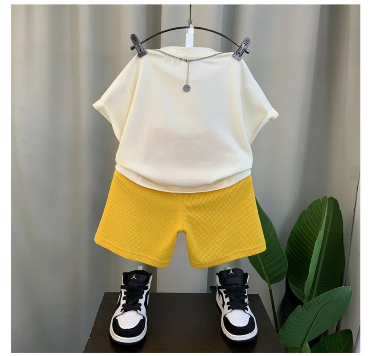 Baby Ezekiel Summer Short Sleeve Shirts with Shorts 2pcs Set (12M - 11Y)