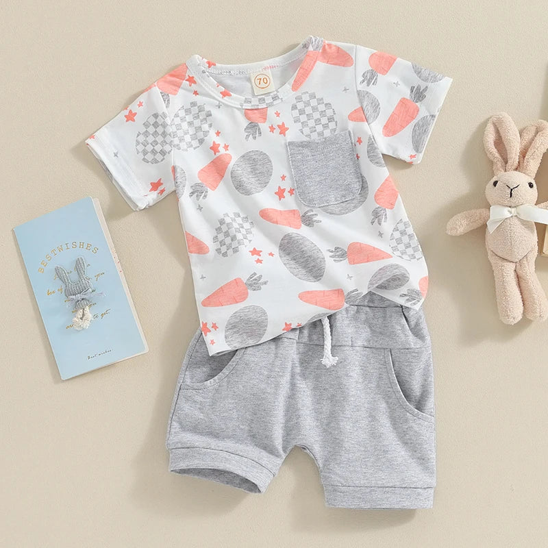 Baby Kevin 2Pcs Clothes Set (6M - 3Y)