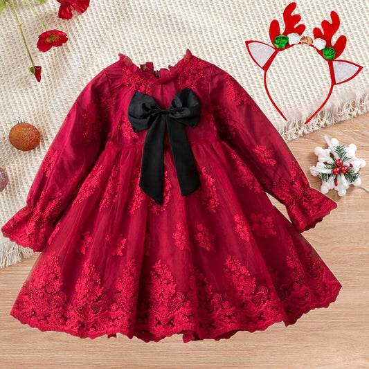 Athena Long Sleeve Dress (3T-8T)