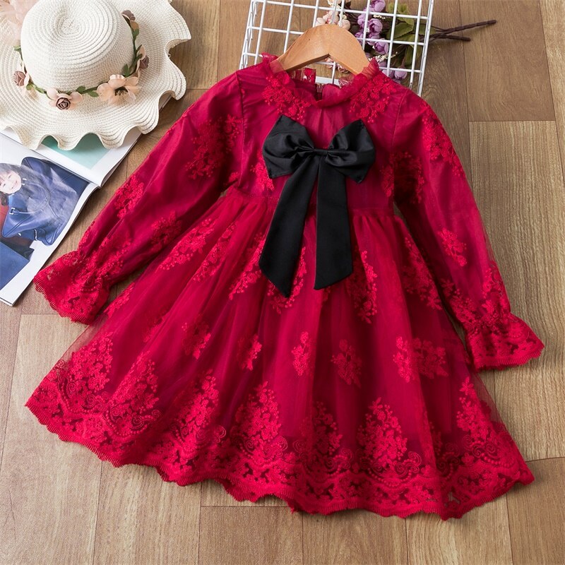 Athena Long Sleeve Dress (3T-8T)