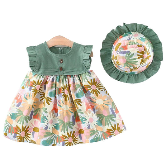 Mackenzie Sleeveless Cotton Dress (6M-36M)