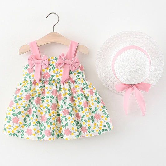 Isabelle Sleeveless Dress+Hat (6M-36M)